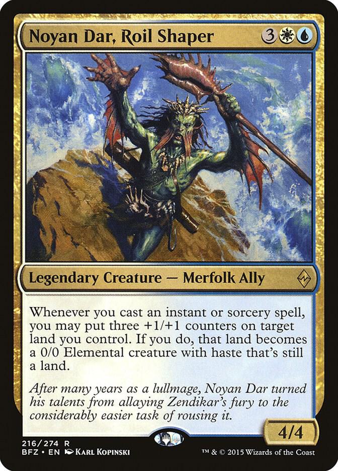 Noyan Dar, Roil Shaper - Rare - 216/274