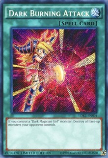 Dark Burning Attack (Secret Rare) - 1st Edition - LDK2-EN505