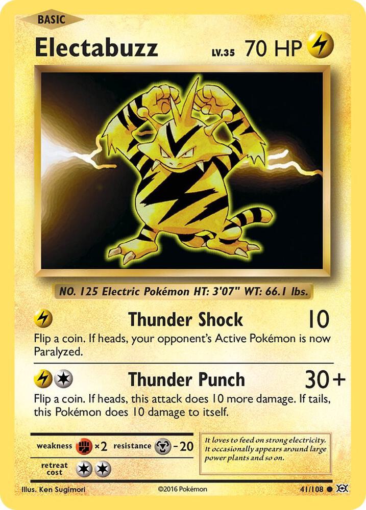Electabuzz - Common - Reverse Foil - EVO EN - 41/108
