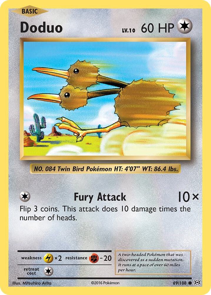 Doduo - Common - Reverse Foil - EVO EN - 69/108