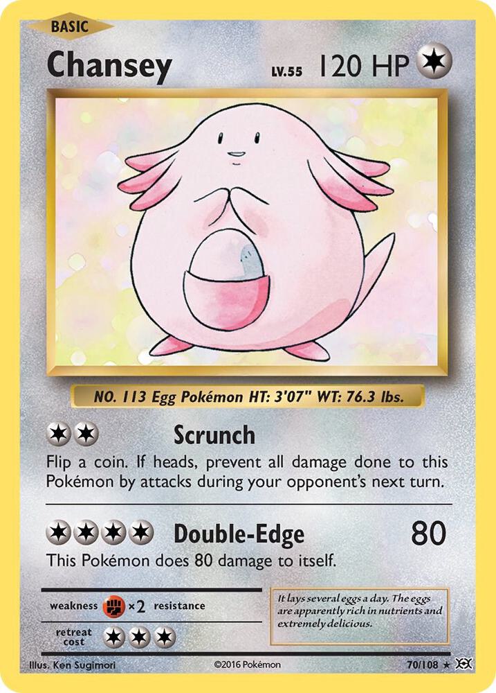 Chansey - Rare - Holofoil - XY EN - 70/108