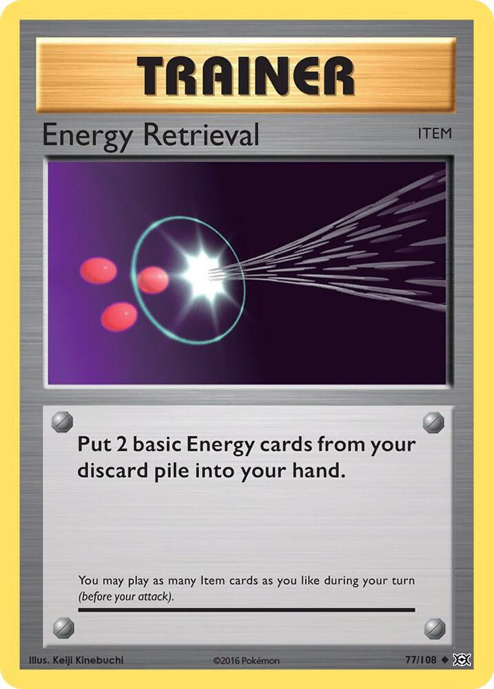 Energy Retrieval - Uncommon - Reverse Foil - EVO EN - 77/108