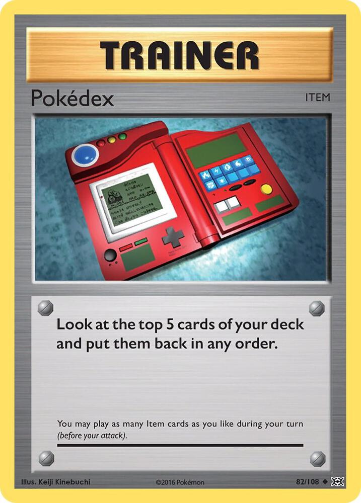 Pokedex - Uncommon - Reverse Foil - EVO EN - 82/108