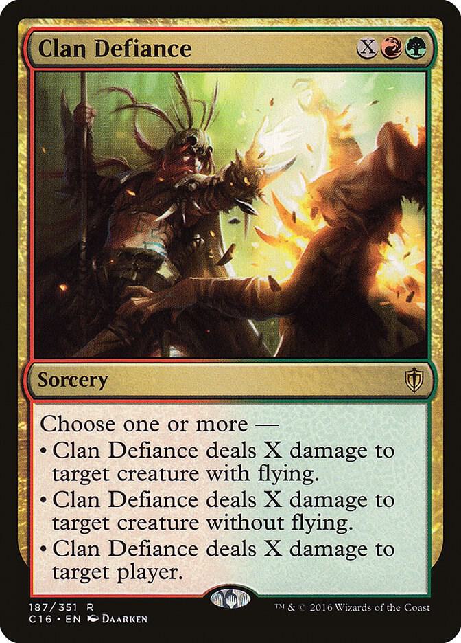 Clan Defiance - Rare - 187/351