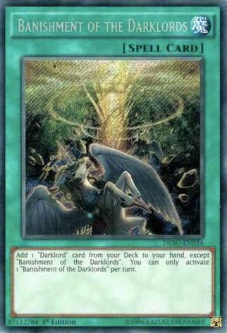 Banishment of the Darklords - Secret Rare - 1st Edition - DESO-EN034
