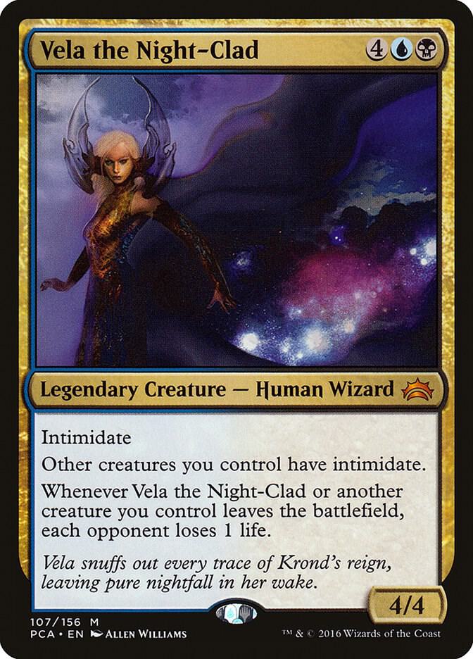 Vela the Night-Clad - Mythic Rare - 107/156