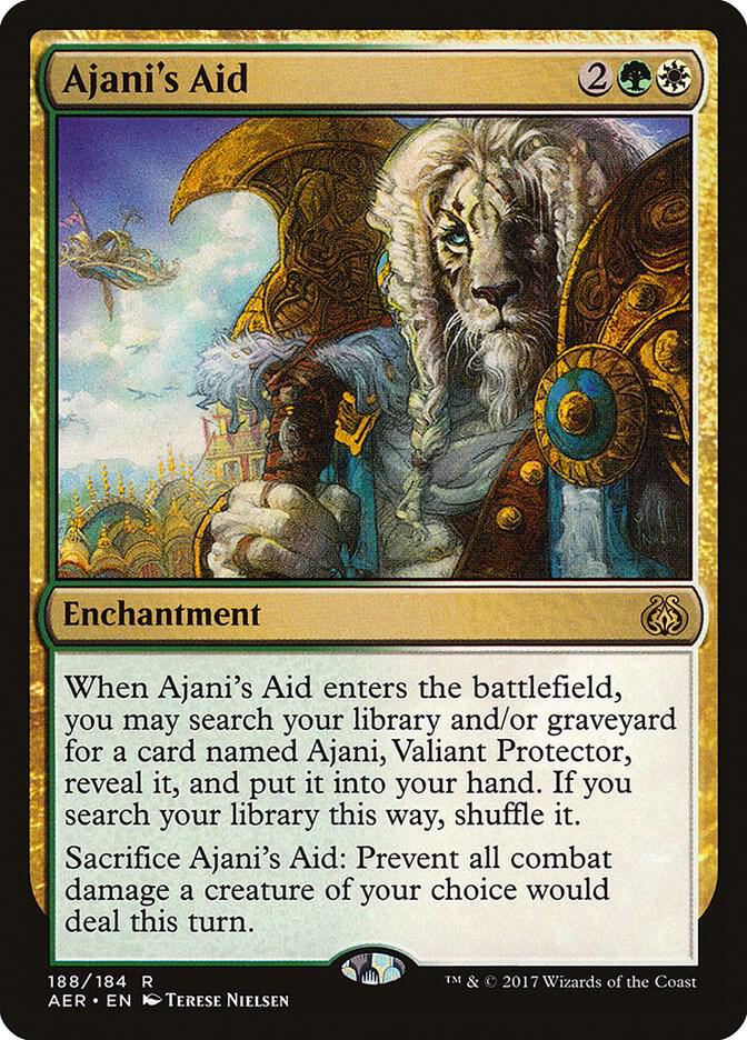 Ajani's Aid - Rare - 188/184