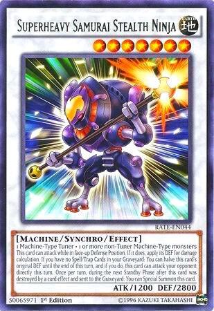 Superheavy Samurai Stealth Ninja - Rare - 1st Edition - RATE-EN044
