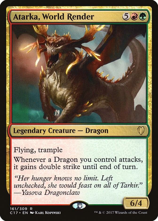 Atarka, World Render - Rare - 161/309
