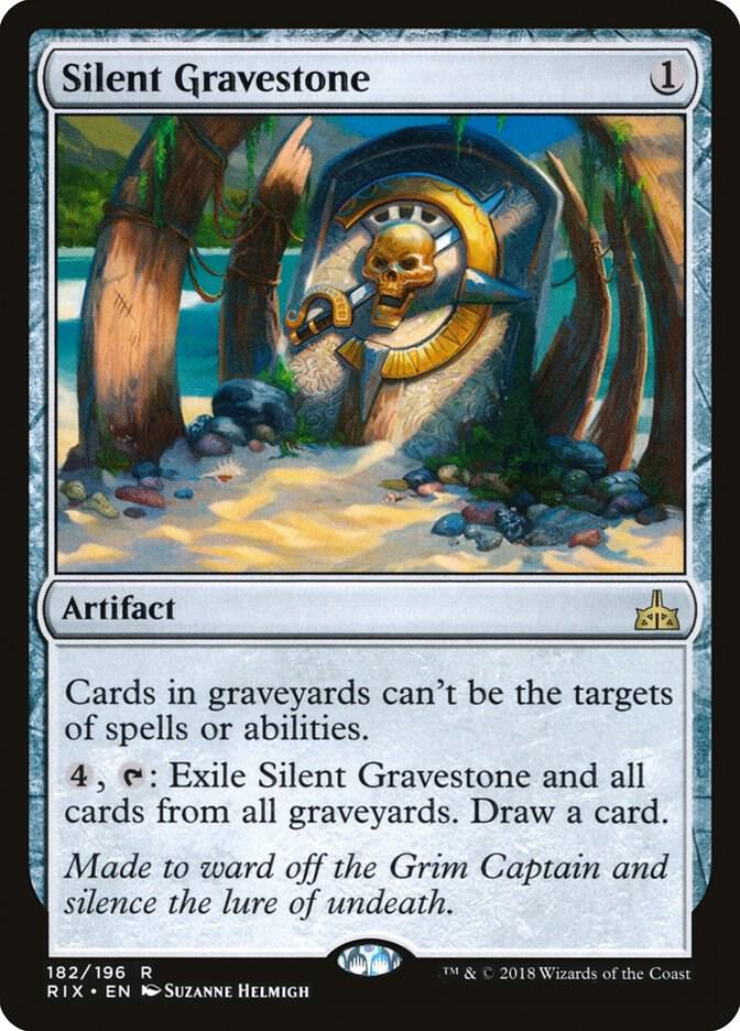 Silent Gravestone - Rare - 182/296