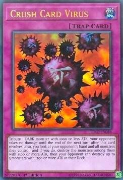 Crush Card Virus (Version 1)- 1st Edition - Ultra Rare - LCKC-EN046