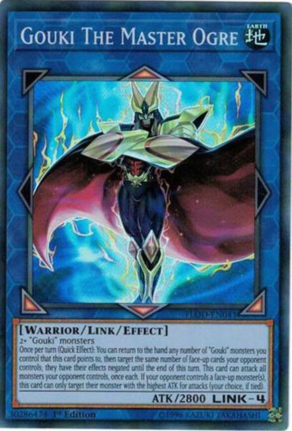 Gouki The Master Ogre - Super Rare - 1st Edition - FLOD-EN041