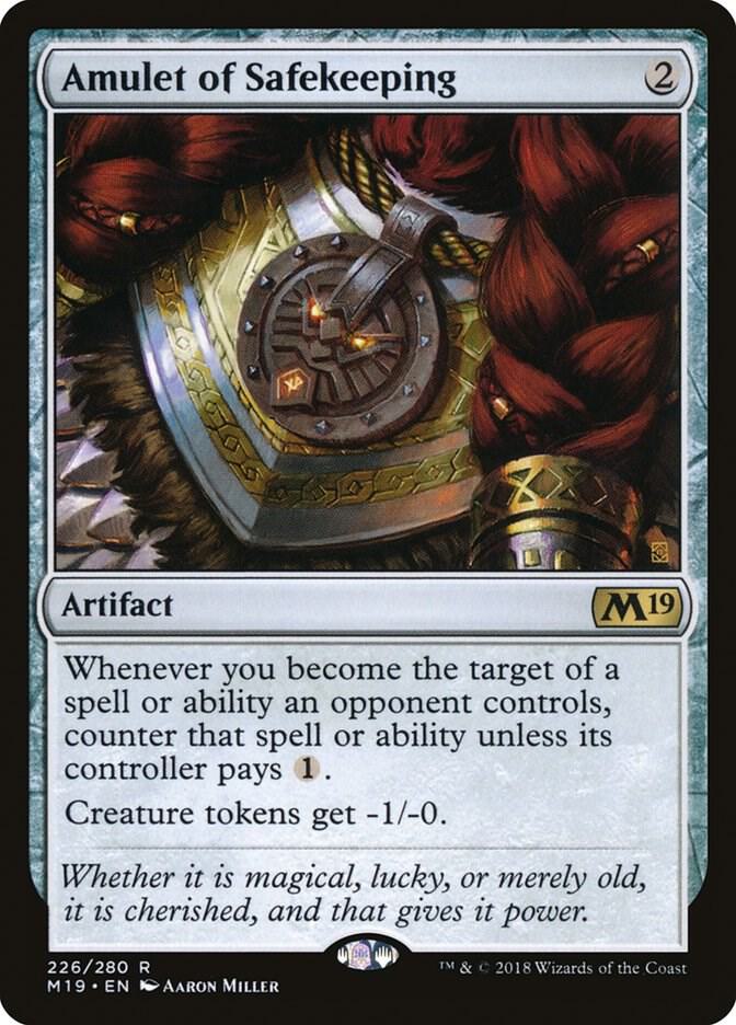 Amulet of Safekeeping - Rare -226/280