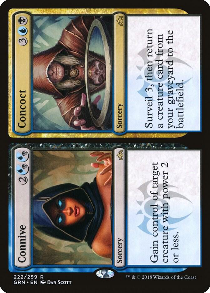 Connive // Concoct - Rare - 222/259