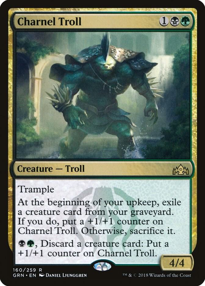 Charnel Troll - Rare - 160/259