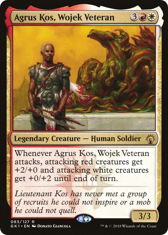Agrus Kos, Wojek Veteran - Rare - 083/127