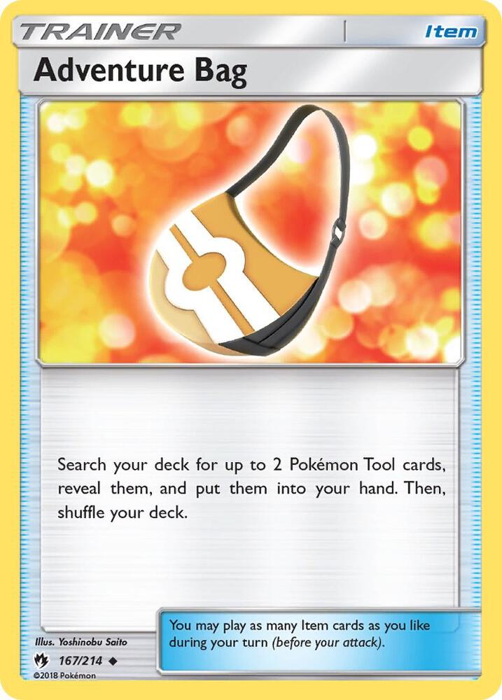 Adventure Bag - Reverse Holofoil - 167/214