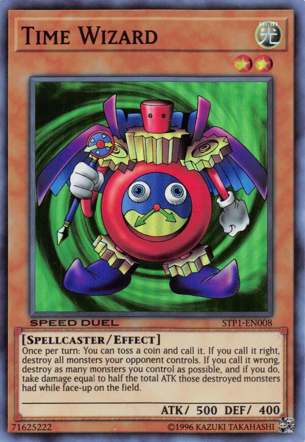 Time Wizard - Super Rare - unlimited - STP1-EN008