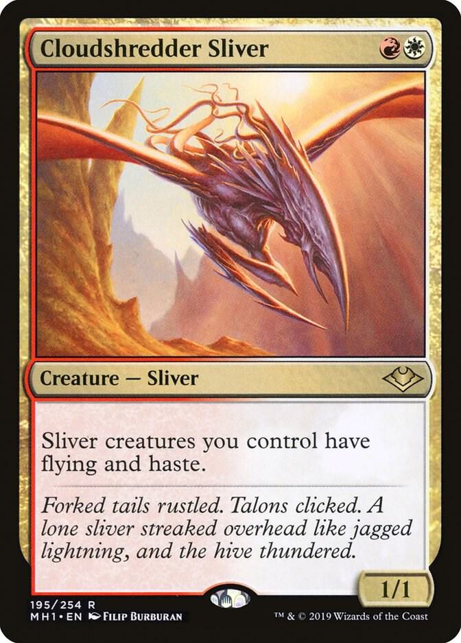 Cloudshredder Silver - Rare - 195/254