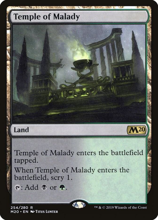 Temple of Malady - Rare - 254/280