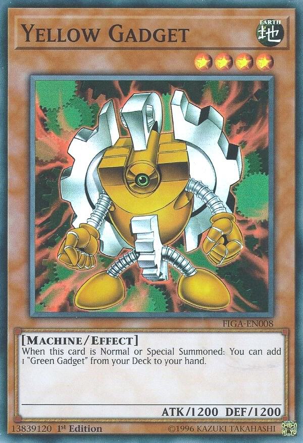 Yellow Gadget - Super Rare - 1st Edition - FIGA-EN008