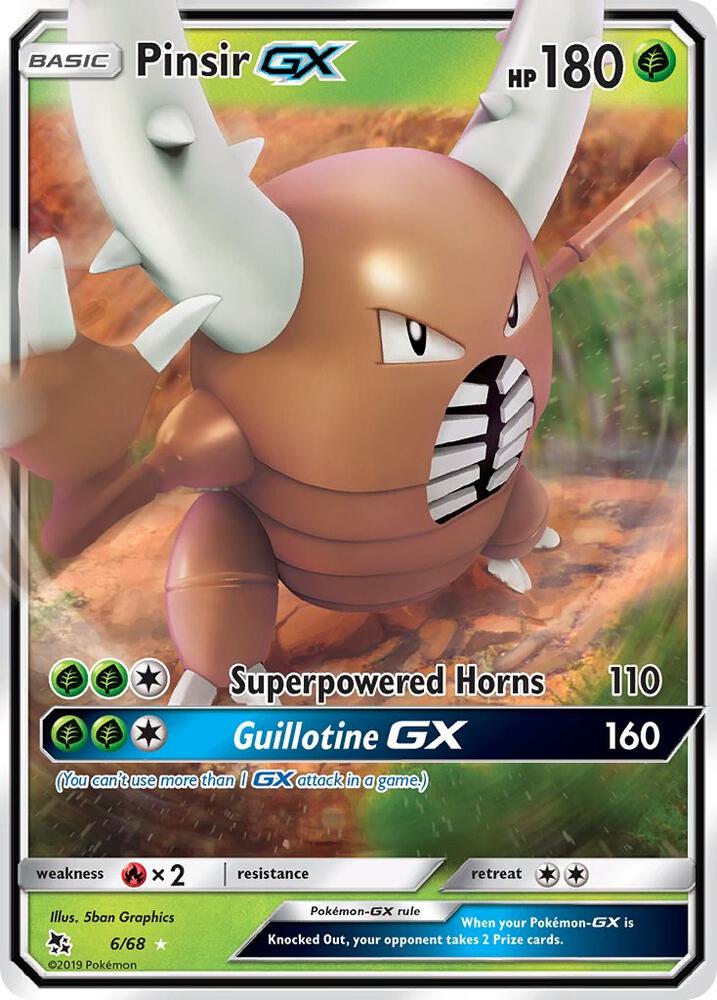 Pinsir GX - Hidden Fates (HIF) 6/68
