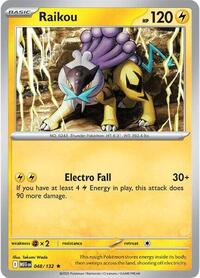 Raikou - Reverse Holofoil - 048/132