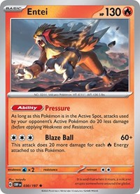 Entei - Holofoil - 030/197