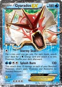 Gyarados EX - Light Played - XY106
