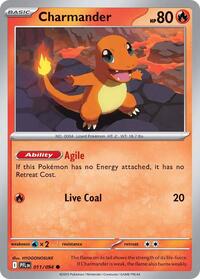 Charmander - Reverse Holofoil - 011/094