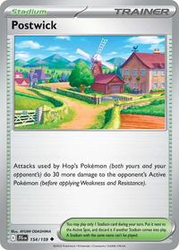 Postwick - Reverse Holofoil - 154/159
