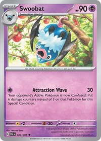 Swoobat - Reverse Holofoil - 033/091
