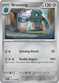 Bronzong - Reverse Holofoil - 127/191