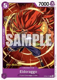 Eldoraggo (Pre-Release Stamp) - C - OP06-070