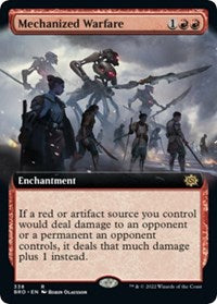 Mechanized Warfare (Extended Art) - Non-Foil - 338