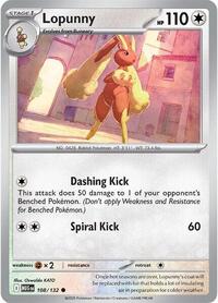 Lopunny - Reverse Holofoil - 108/132