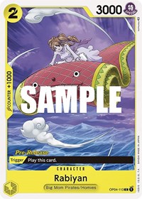 Rabiyan (Pre-Release) - C - OP04-113