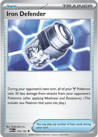 Iron Defender - Reverse Holofoil - 118/132