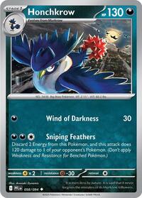 Honchkrow - Reverse Holofoil - 058/094