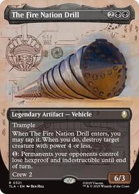 The Fire Nation Drill (Borderless) - Foil - 0321