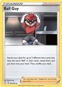 Ball Guy - Reverse Holofoil - 057/072