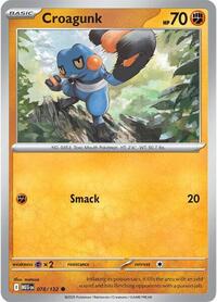 Croagunk - Reverse Holofoil - 078/132