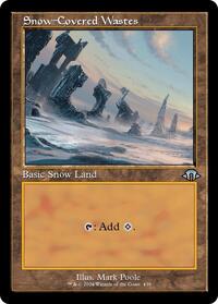 Snow-Covered Wastes (Retro Frame) - Non-Foil - 439