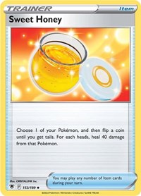 Sweet Honey - Reverse Holofoil - 153/189