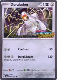 Duraludon - Surging Sparks Stamped - 129/191