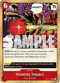 Honesty Impact - R - OP11-018
