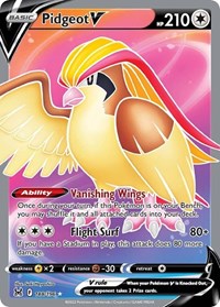 Pidgeot V (Full Art) - 188/196