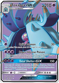 Toxapex GX (Full Art) - 136/145