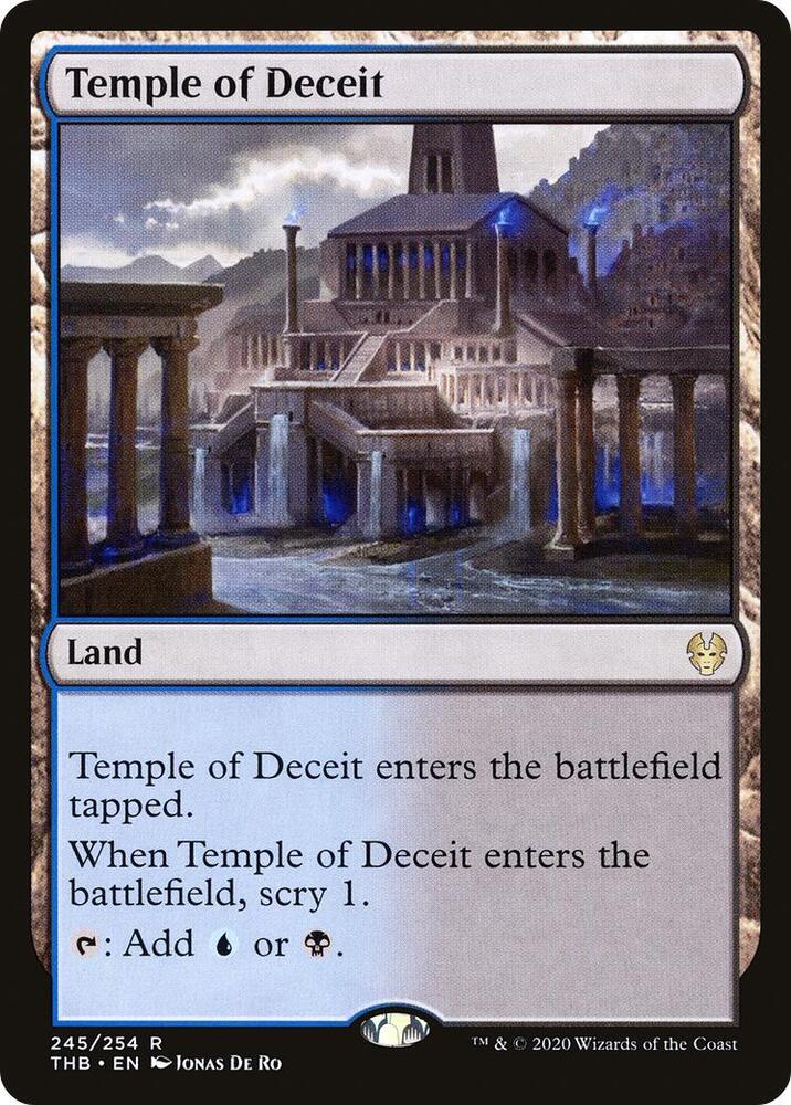 Temple of Deceit - Rare - 245/254