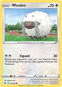 Wooloo - Reverse Holofoil - 152/202